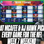 The Pat McAfee Show Pick & Predicts EVERY GAME For The NFL Week 7 Weekend
