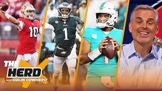 Why Eagles are not SB contenders yet, Jimmy G and Tua are under-appreciated QBs | NFL | THE HERD
