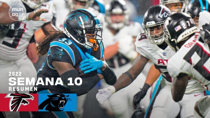 Atlanta Falcons vs. Carolina Panthers | Semana 10 NFL 2022 | Resumen Highlights | 10 Nov, 22.