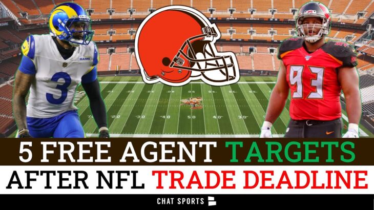 Cleveland Browns TOP 5 Free Agent Targets After NFL Trade Deadline Ft. Ndamukong Suh & OBJ