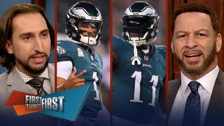 Eagles lose to Commanders in Wk 10 on MNF; AJ Brown says ‘it’s all good’ | NFL | FIRST THINGS FIRST