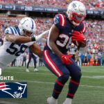 Indianapolis Colts vs. New England Patriots | 2022 Week 9 Game Highlights