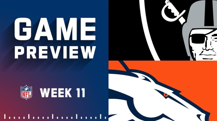Las Vegas Raiders vs. Denver Broncos | 2022 Week 11 Game Preview