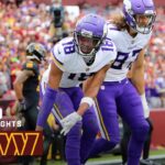 Minnesota Vikings vs. Washington Commanders | 2022 Week 9 Game Highlights