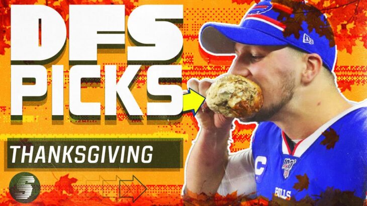 NFL DFS Picks: 3 HOUR Live Before Lock | Thanksgiving Daily Fantasy Football DraftKings, FanDuel