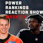 NFL Week 13 Power Rankings Reaction Show
