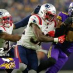 New England Patriots vs. Minnesota Vikings | 2022 Week 12 Game Highlights