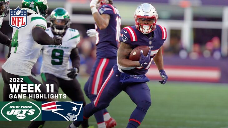 New York Jets vs. New England Patriots | 2022 Week 11 Game Highlights