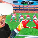 PLAYING THE NFL’s VIRTUAL REALITY GAME!!! (CRAZY)