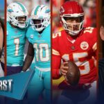 Patrick Mahomes, Chiefs def. Jags in Wk 10; Tua & Dolphins lead AFC East | NFL | FIRST THINGS FIRST