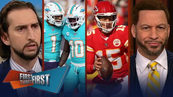 Patrick Mahomes, Chiefs def. Jags in Wk 10; Tua & Dolphins lead AFC East | NFL | FIRST THINGS FIRST