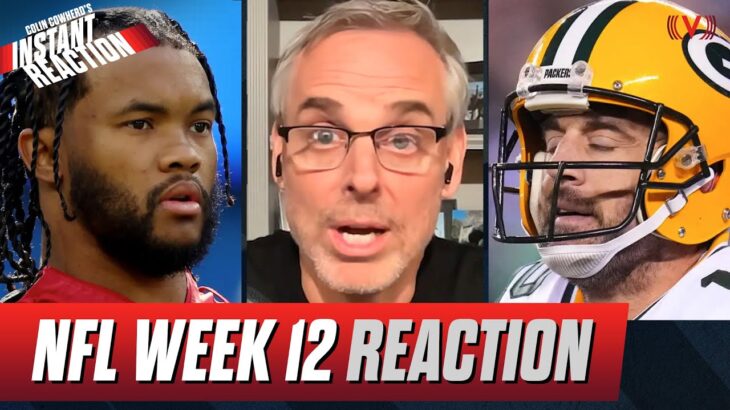 Reaction to Packers-Eagles, Kyler Murray’s f-bomb, Bears-Jets, Raiders-Seahawks | Colin Cowherd NFL