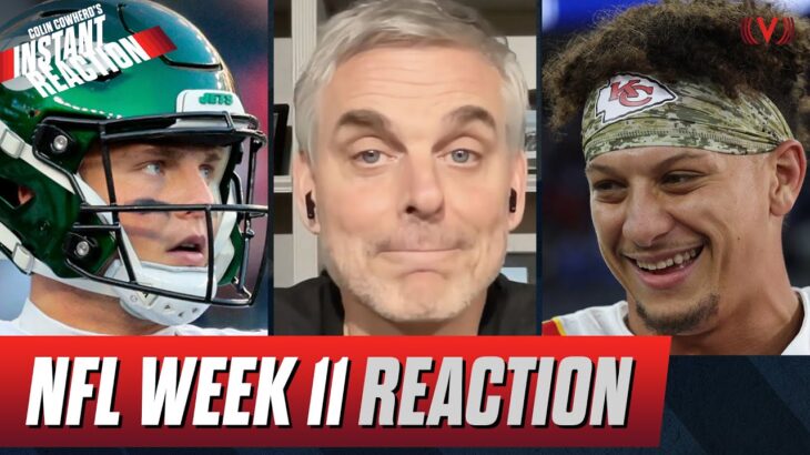 Reaction to Zach Wilson mess, Jets-Patriots, Chiefs-Chargers, Bengals-Steelers | Colin Cowherd NFL