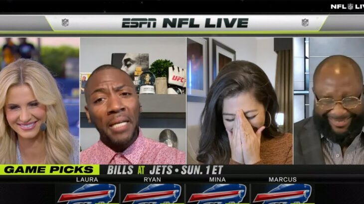 Ryan Clark has the entire NFL Live crew laughing with his Jets take 😂