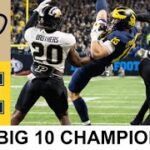 #2 Michigan vs Purdue Highlights | Big 10 Championship Game | 2022 College Football Highlights