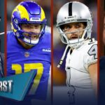Baker Mayfield’s Rams stun Raiders w/ 98-yd game winning drive | NFL | FIRST THINGS FIRST