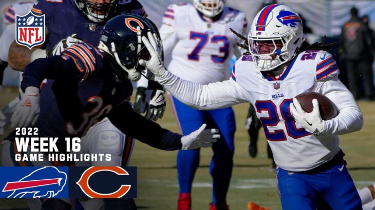 Buffalo Bills vs. Chicago Bears | 2022 Week 16 Game Highlights