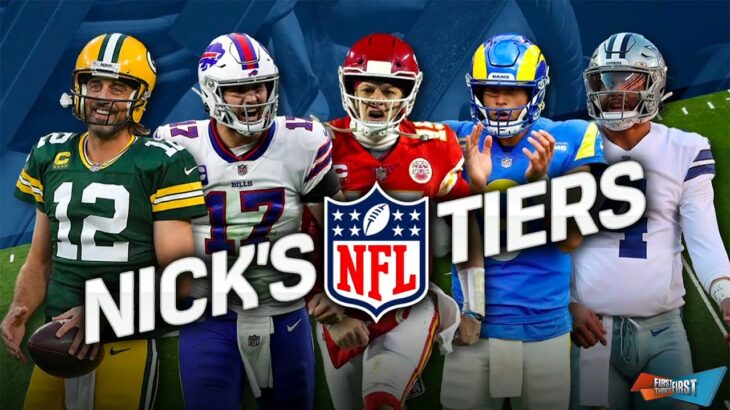 Chiefs dubbed the ‘favorites’, 49ers named ‘#1 contender’ in Nick’s Tiers | NFL | FIRST THINGS FIRST