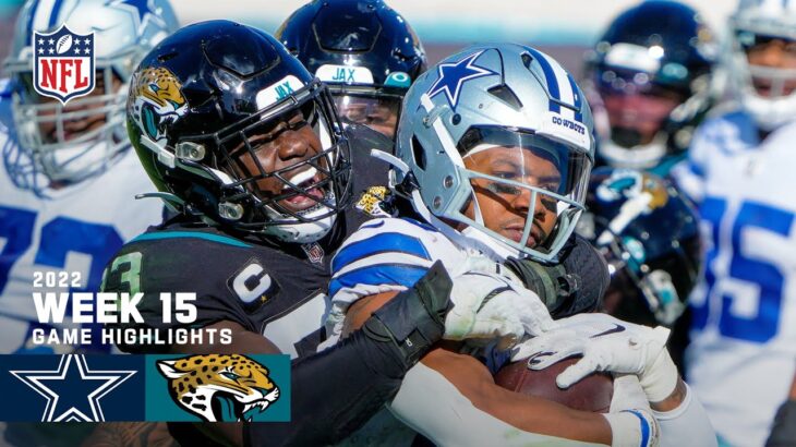 Dallas Cowboys vs. Jacksonville Jaguars | 2022 Week 15 Game Highlights