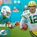 Green Bay Packers vs. Miami Dolphins  | Semana 16 NFL 2022 | Resumen Highlights | 25 Dic, 22
