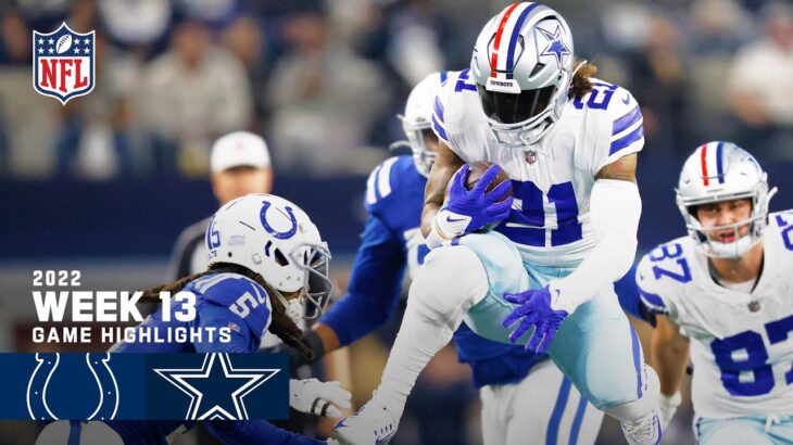 Indianapolis Colts vs. Dallas Cowboys | 2022 Week 13 Game Highlights