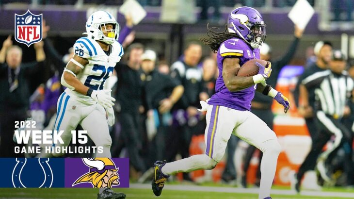 LARGEST COMEBACK IN HISTORY! Indianapolis Colts vs. Minnesota Vikings | 2022 Week 15 Game Highlights