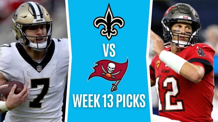 Monday Night Football (NFL Picks Week 13) SAINTS vs BUCCANEERS | MNF Free Picks & Odds