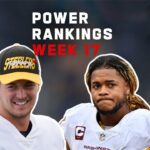 NFL Power Rankings Week 17