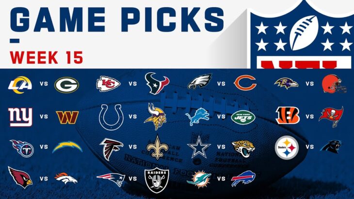 NFL Week 15 Game Picks