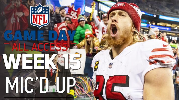 NFL Week 15 Mic’d Up, “I gotta pee so bad” | Game Day All Access