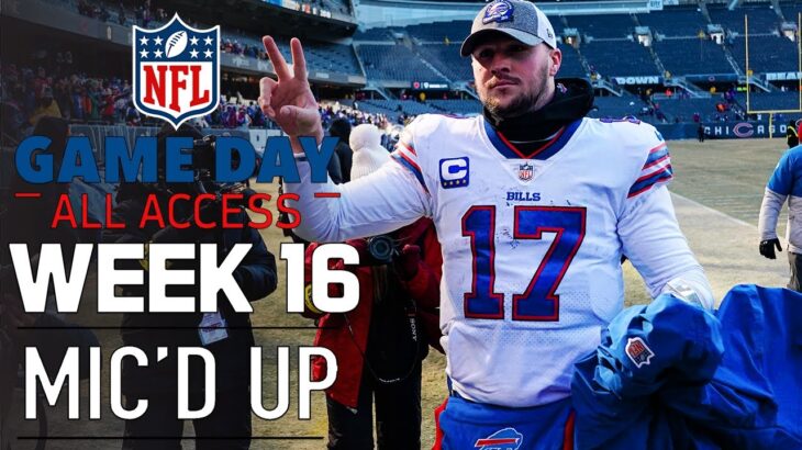 NFL Week 16 Mic’d Up, “As long as I can feel my fingers I’m cool” | Game Day All Access
