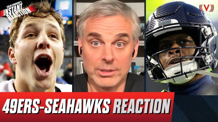 Reaction to Brock Purdy & San Francisco 49ers win vs. Seattle Seahawks | Colin Cowherd NFL