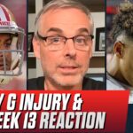 Reaction to Jimmy Garoppolo injury, Dolphins-49ers, Chiefs-Bengals, Raiders’ win | Colin Cowherd NFL