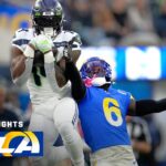 Seattle Seahawks vs. Los Angeles Rams | 2022 Week 13 Game Highlights