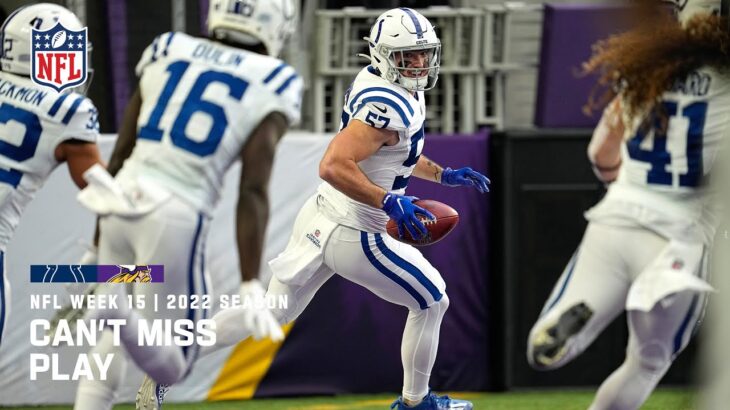 The Colts Strike First after Blocked punt!
