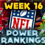 The Official 2022 NFL Power Rankings (Week 16 Edition!) || TPS