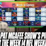 The Pat McAfee Show Picks & Predicts Every Game For NFL’s Week 14 Weekend