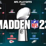 2023 NFL Playoffs, but its decided by Madden