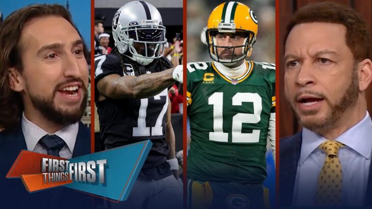 Aaron Rodgers ‘undecided’ about future in GB, Davante Adams talks Raiders | NFL | FIRST THINGS FIRST
