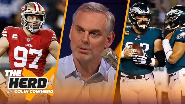 Jalen Hurts, Nick Bosa top Colin’s 10 best players of the NFC Championship Game | NFL | THE HERD