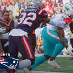 Miami Dolphins vs. New England Patriots | 2022 Week 17 Game Highlights