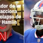 Mira la reacción de un exjugador de la NFL ante el colapso de Damar Hamlin