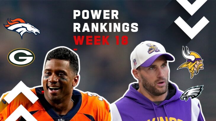 NFL Power Rankings Week 18