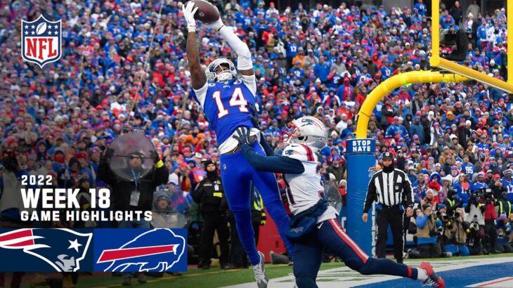 New England Patriots vs. Buffalo Bills | 2022 Week 18 Game Highlights
