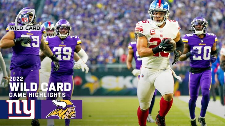 New York Giants vs. Minnesota Vikings | 2022 Super Wild Card Weekend Game Highlights