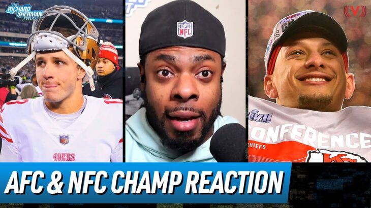 Reaction to 49ers-Eagles, Bengals-Chiefs, “awful” NFL playoff officiating | Richard Sherman Podcast