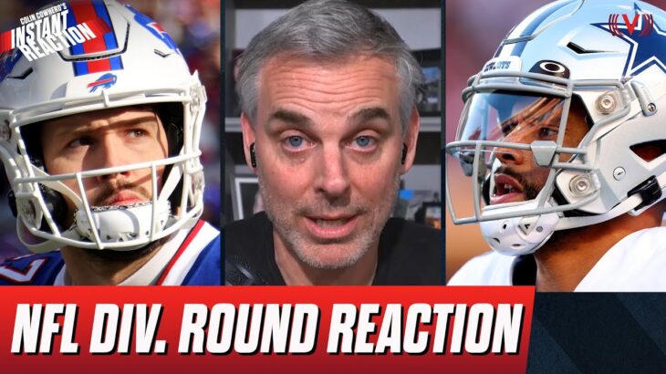Reaction to Cowboys-49ers, Bengals-Bills, Giants-Eagles, NFL Playoff Divisional Rd. | Colin Cowherd