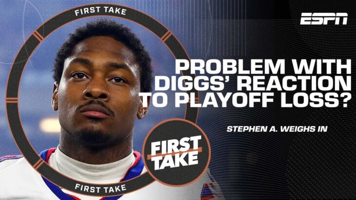 Stephen A. doesn’t have a problem with the way Stefon Diggs handled Bills’ playoff loss | First Take