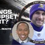 Stephen A. thinks there’s NO EXCUSE for Vikings to lose to the Giants! | First Take