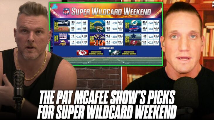 The Pat McAfee Show Picks For NFL’s Super Wild Card Weekend (Playoffs Round 1)